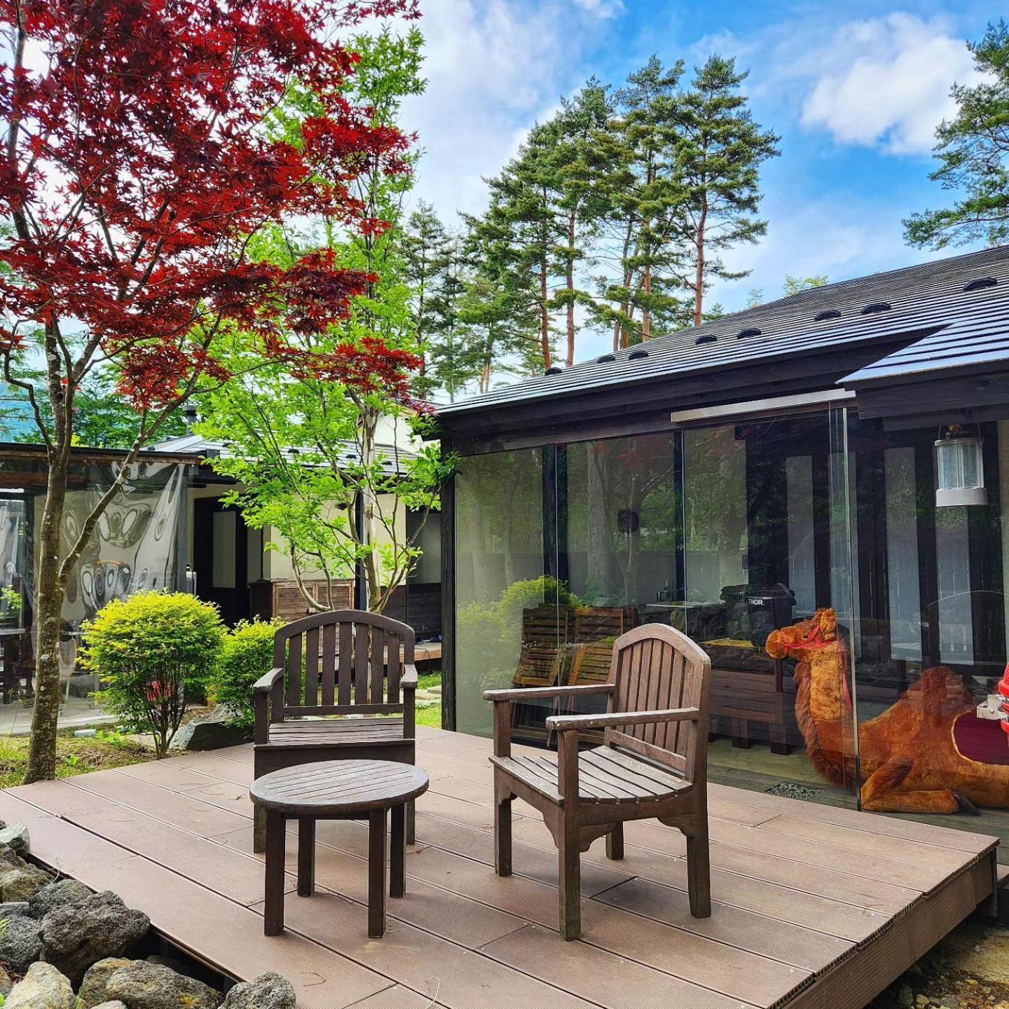 Glamping Villa Hanz Kawaguchiko Fudžikawagučiko Exteriér fotografie